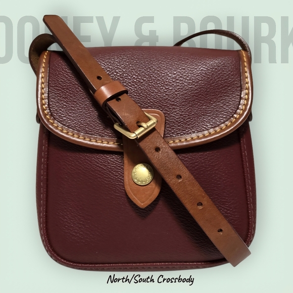 Dooney & Bourke Handbags - Dooney & Bourke (Vintage) North/South Crossbody Bag-EUC